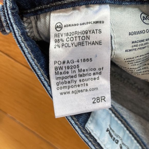 AG Adriano goldschmied the prima roll up cigarette size 28 - Picture 5 of 10